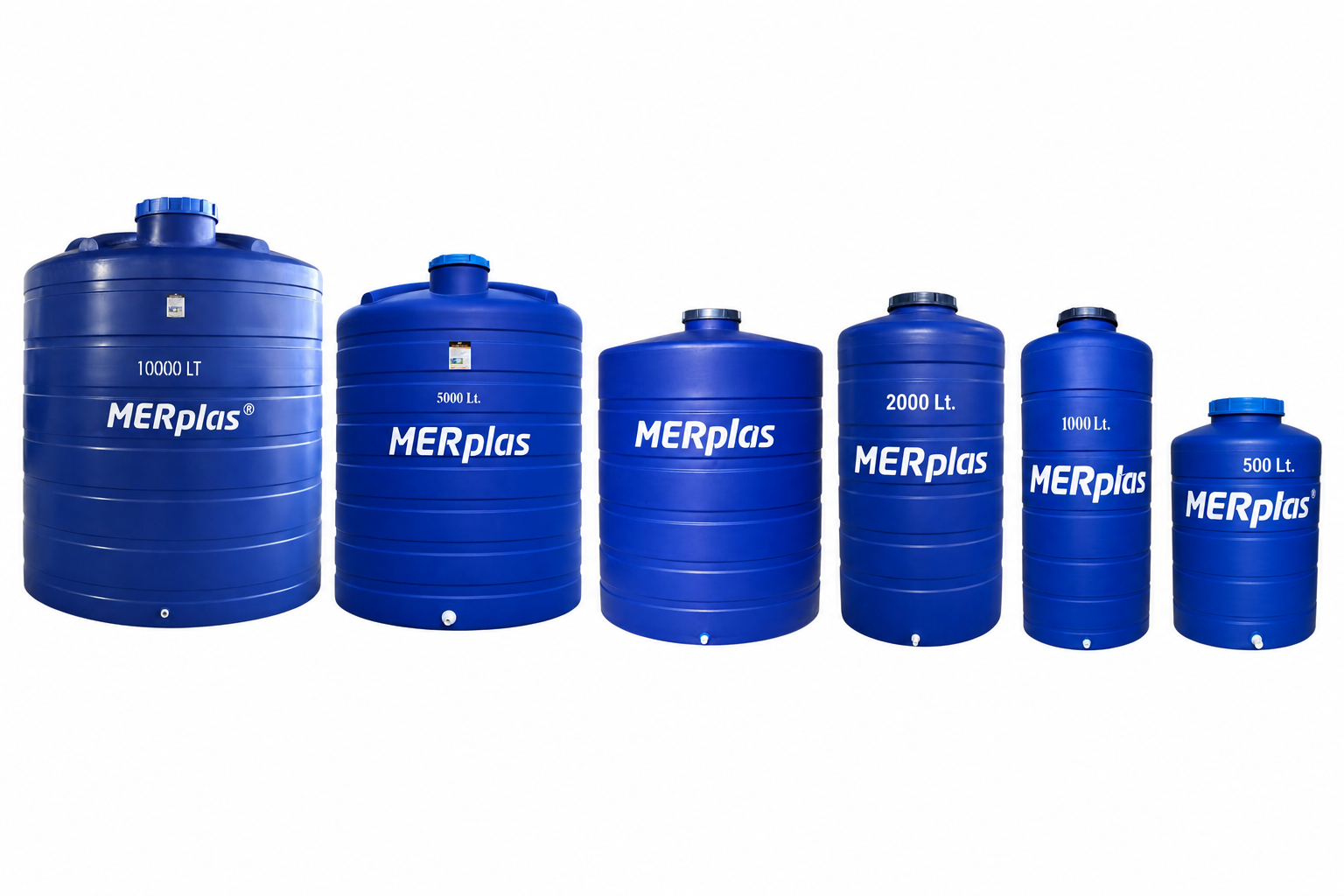 HDPE Dikey Su Depoları