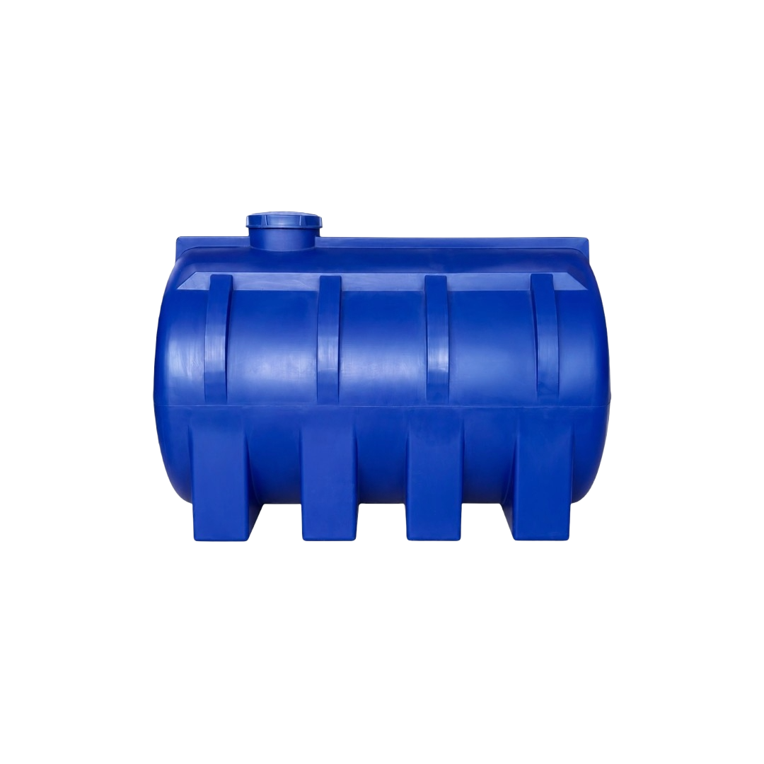 3000 LT Yatay HDPE Plastik Su Deposu