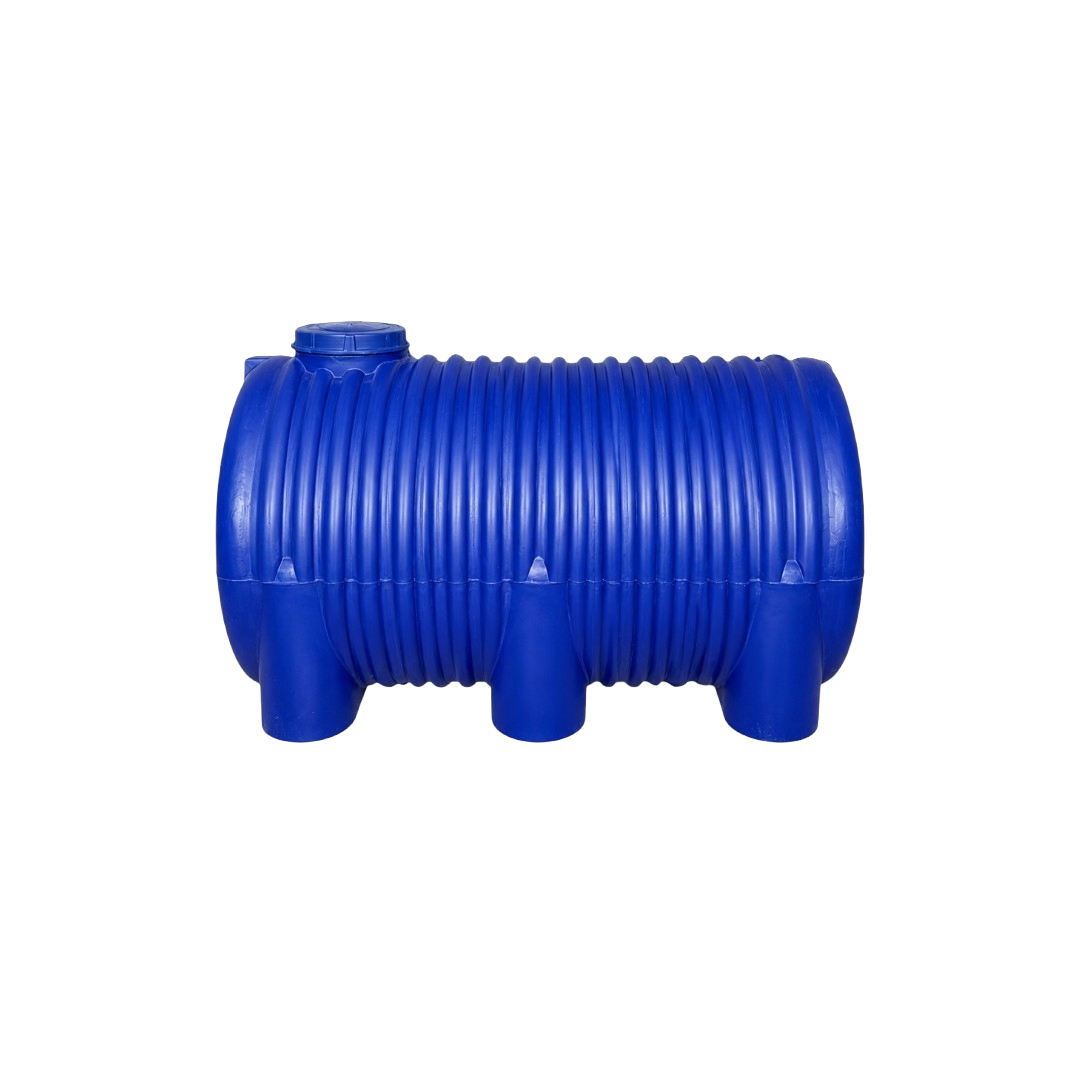 2000 LT Yatay HDPE Plastik Su Deposu