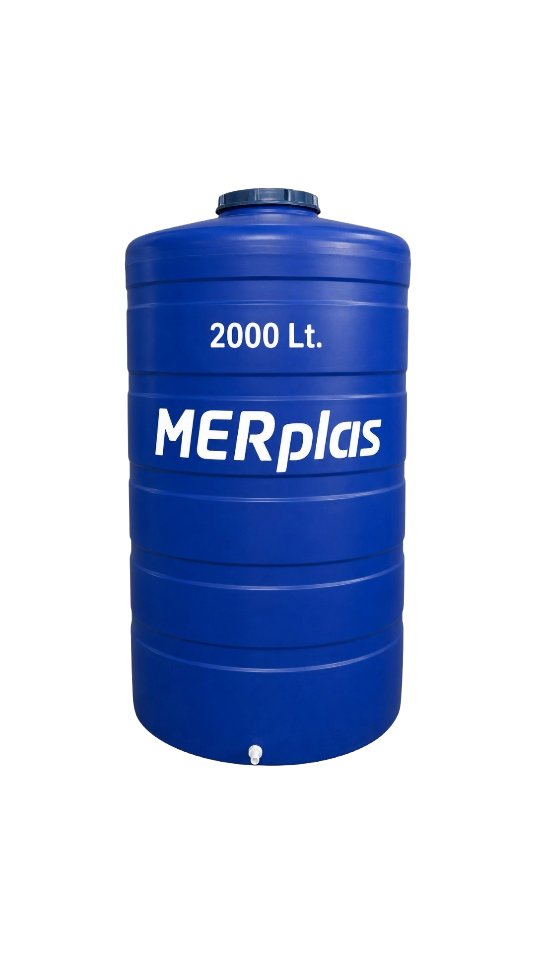 2000 LT Dikey HDPE Plastik Su Deposu